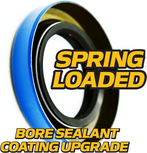 HD Switch Golf Cart Wheel Wheel Seal (2 Pack) يحل محل Ezgo EZ GO 12092G1 ، 25146G1 ، 19472G1 ، محمل الأسطوانة ، المعدن مع الأختام المطاطية/البلاستيكية in Saudi Arabia