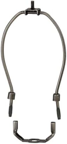 B&P Lamp® 5 Inch Regular Weight Lamp Harp, Antique Bronze Finish in Kuwait