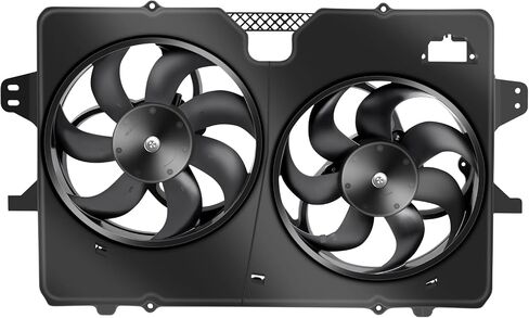 Engine Radiator Cooling Fan Assembly Fit 2008-2011 for Mercury Mariner 2008-2011 for Mazda Tribute 2008-2012 for Ford Escape, Radiator Condenser Fan Assembly 8L8Z8C607B 621-038 in Saudi Arabia