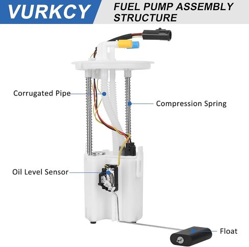 Electric Fuel Pump Module Assembly with Sending Unit Compatible with 2001 2002 2003 2004 Ford Escape, Tribute 2.0L 3.0L, Gas, Replace E2291M, SJ031335XB in Saudi Arabia