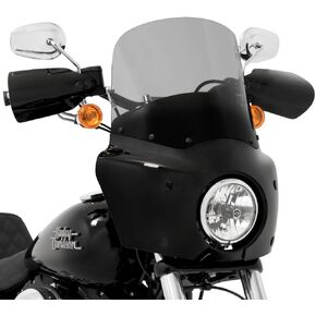 Memphis Shades Medium Tint 13 Inch Windshield for Road Warrior Fairing: Harley Davidson Dyna 2006 and Later (More Size Options) in Saudi Arabia