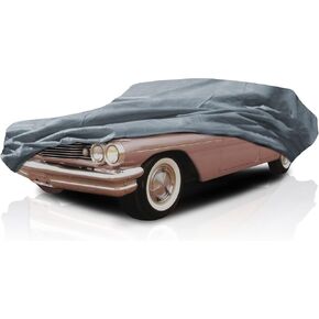 5 Layer Semi Custom Fit Car Cover for Ford Falcon 1960-1965 Wagon 4-Door Full Coverage Pollution, Dust, Sun, Snow, Rain, Hail All Weather Protection, Breathable in Saudi Arabia