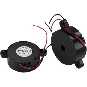1pcs 4216 DC3-24V Continuous/Intermittent Sound Piezoelectric Active High Decibel Buzzer Used for Automotive Appliances Sounders(Continuous Sound) in Kuwait
