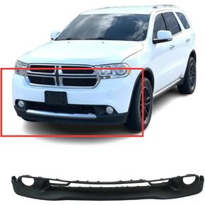 FITPARTS متوافق مع غطاء المصد السفلي الأمامي 2011 2012 2013 DODGE DURANGO SXT R/T CITADEL 11 12 13. جديد ، مستعد وجاهز للطلاء. ث/س/ساحة وقوف السيارات الثقوب مستشعر. 68089169AB in Saudi Arabia