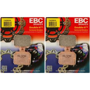 EBC Double-H Sintered Metal Brake Pads FA266HH (2 Packs - Enough 2 Rotors) in Saudi Arabia
