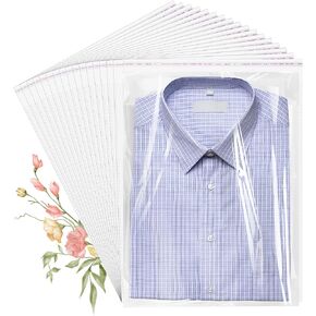100 pcs أكياس بولي صافية ، وأكياس السيلوفان 14 × 20 بوصة ، وأكياس بلاستيكية قابلة للسيلوفان قابلة لإعادة إعادة تجميلها رائعة لملابس التغليف ، والأغلفة الزخرفية ، وفضلات الحفلات ، والأعمال الفنية والمزيد in Kuwait