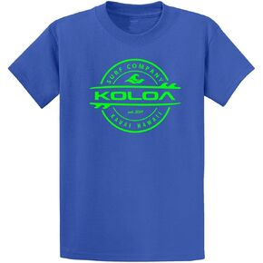Koloa Surf Youth Thruster Surfboards Logo Heavyweight Tee Sizes XS-XL in Kuwait