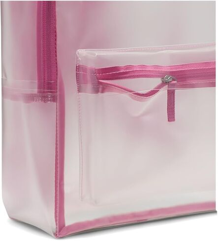 Nike Unisex Kid's Heritage Crystal Backpack (25L) (Little Big, Clear/Black/Black, One Size in Saudi Arabia