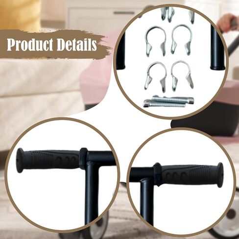 Handlebars Extender, Universal Stroller Extension Armrest for Trolley, Pram, Baby Stroller Carriage Accessories, 28mm in Kuwait