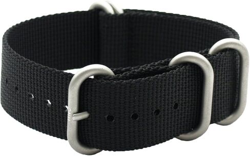 HNS Watch Bands - Choice of Color & Width (20mm, 22mm,24mm) - Ballistic Nylon Watch Straps in Saudi Arabia