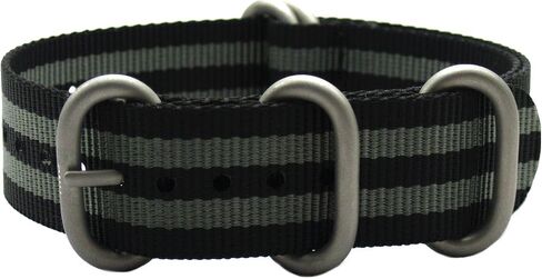 HNS Watch Bands - Choice of Color & Width (20mm, 22mm,24mm) - Ballistic Nylon Watch Straps in Saudi Arabia