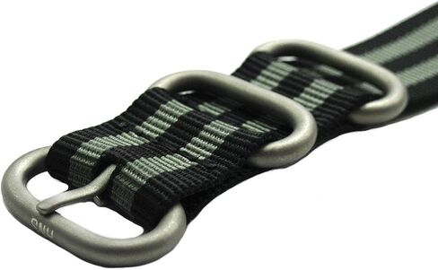 HNS Watch Bands - Choice of Color & Width (20mm, 22mm,24mm) - Ballistic Nylon Watch Straps in Saudi Arabia