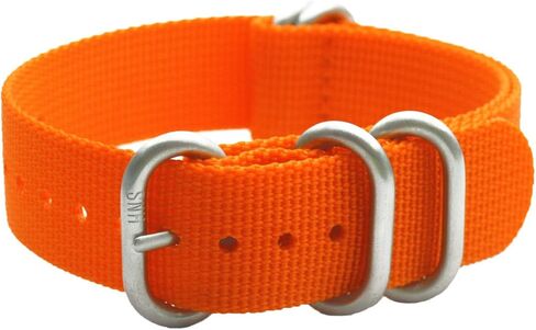 HNS Watch Bands - Choice of Color & Width (20mm, 22mm,24mm) - Ballistic Nylon Watch Straps in Saudi Arabia