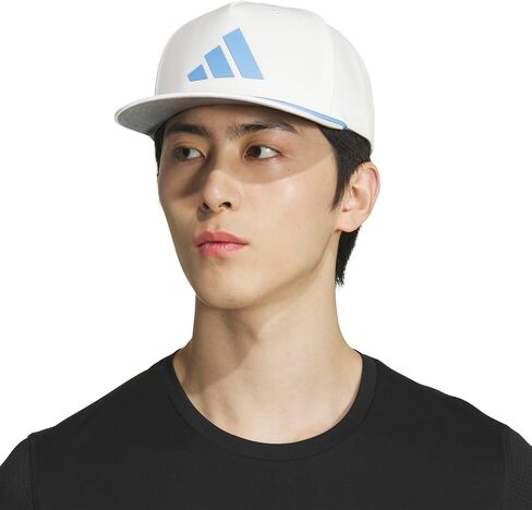 adidas Men's Midrange Structured Mid-Crown Adjustable Fit Snapback Hat with Retro Rope Cording Detail in Saudi Arabia