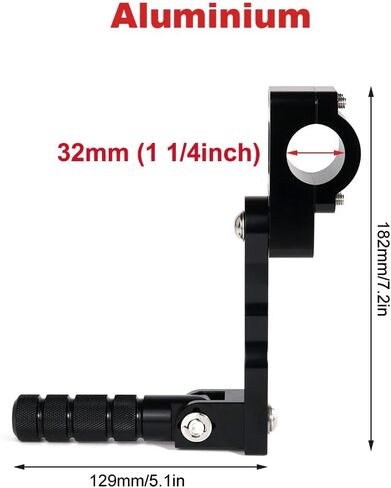 Xitomer Universal 1.25" Highway Footpegs Adjustable Footpeg Kit Fit for Road Glide Street Glide Sportster Road King Electra Glide Guard Bar, Fits most Harley models Motorcycle Highway Peg Mounts in Saudi Arabia