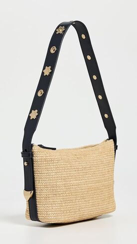 Madewell Women's The Sun Medallion Straw Shoulder Bag in Saudi Arabia