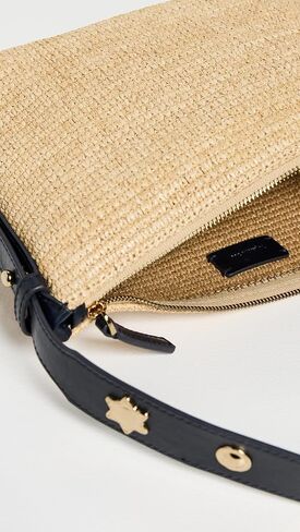 Madewell Women's The Sun Medallion Straw Shoulder Bag in Saudi Arabia