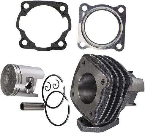 NICHE 50CC Spree Cylinder Cylinder Casket Top Top Kit لـ Honda NQ50D Spree SB50P 11984-1990 2101-GK8-000 12251-GN2-000 in Saudi Arabia
