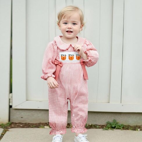Halloween Baby Girl Outfit Newborn Romper Jumpsuits One Piece Clothes Fall Cute Infant Clothing in Saudi Arabia