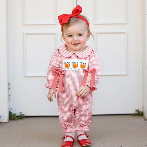 Halloween Baby Girl Outfit Newborn Romper Jumpsuits One Piece Clothes Fall Cute Infant Clothing in Saudi Arabia