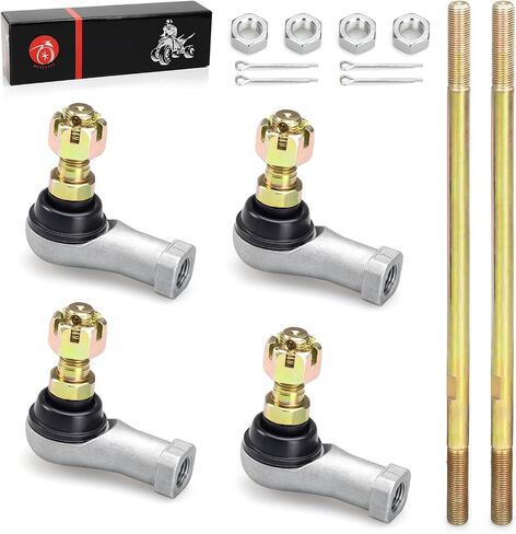TIE ROD END KIT متوافق مع Yamaha Big Bear 400 Bruin 350 Grizzly 350 400 450 Wolverine 350 450 Kodiak 400 450 in Saudi Arabia