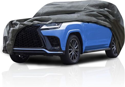 5 طبقة غطاء سيارة لكزس LX600 2022-2025 سيارات الدفع الرباعي 4 أبواب ، شبه مخصصة تلوث التغطية الكاملة ، الغبار ، الشمس ، الثلج ، المطر ، البرد جميع الحماية من الطقس ، التنفس in Saudi Arabia
