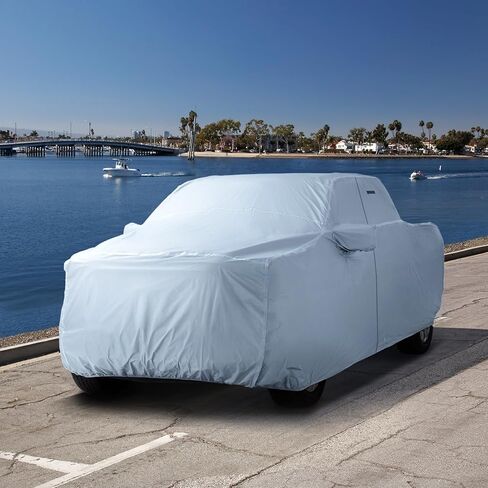 iCarCover Premium Truck Cover for 2007-2010 Ford Explorer Sport Trac Waterproof All Weather Rain Snow UV Sun Hail Protector, Full Exterior Indoor Outdoor Truck Cover in Saudi Arabia