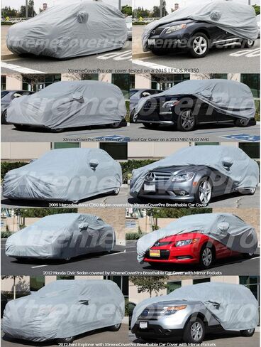 Car Cover Fits 2000 2001 2003 2004 2005 2006 2007 Subaru Impreza STI w/STI Spoiler XTREMECOVERPRO Diamond Series Grey in Saudi Arabia