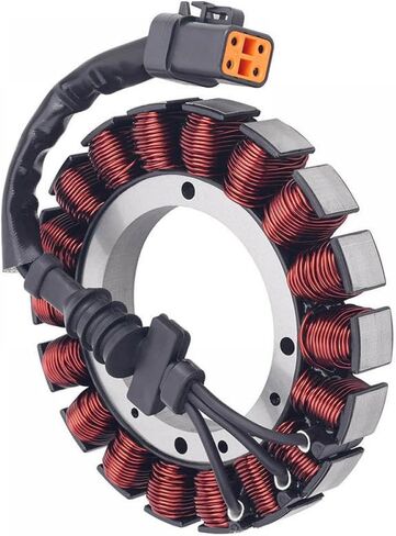 Motorcycle Stator Coil Compatible With Fat Boy Super FXDLI FXDBI FXDC FXDI FXDWGI FXST Models 30017-01 30017-01A 30017-01B in Saudi Arabia