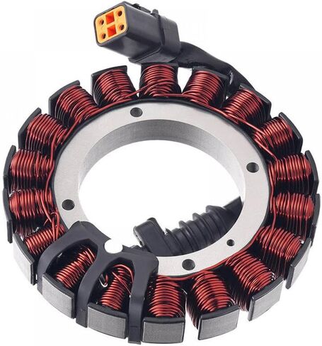 Motorcycle Stator Coil Compatible With Fat Boy Super FXDLI FXDBI FXDC FXDI FXDWGI FXST Models 30017-01 30017-01A 30017-01B in Saudi Arabia