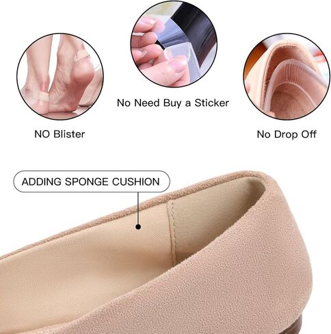 MUSSHOE Flats Shoes for Women Slip on Round Toe Comfortable Women's Flats Ballet Flats Shoes Loafers for Women Red 7.5 in Kuwait