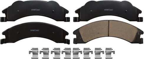Detroit Axle - Rear Brake Kit for 2008-2021 Ford E-350 Super Duty 08-14 E-150 E-250 Disc Brake Rotors Ceramic Brakes Pads 2009 2010 2011 2012 2013 2014 Replacement in Saudi Arabia