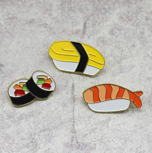 Flairs New York Premium Handmade Enamel Lapel Pins, Blind Mystery Box Collection, Pack of 5, Alloy Material in Saudi Arabia
