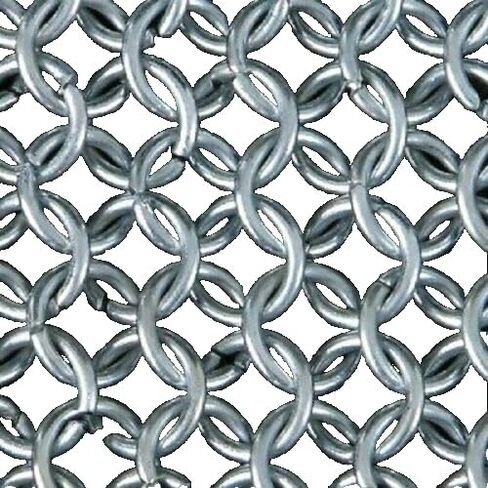 Chainmail Bikini Bra Top Costume Chainmail Lingerie DIY Fully Wearable Fully Functional 10MM Aluminium Butted Round Rings Chainmail Sexy Top Halter Carnival Festival Nerd Cosplay Halloween Dress in Saudi Arabia