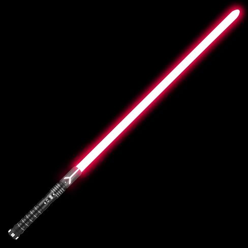 KBASE Force FX Heavy-Duty Dueling Lightsaber - Realistic Metal Hilt, Motion Sensor, 12 Colors, 5 Sound Fonts | Professional Collectible Light Sword for Adults & Boys | Immersive Gift(H) in Saudi Arabia