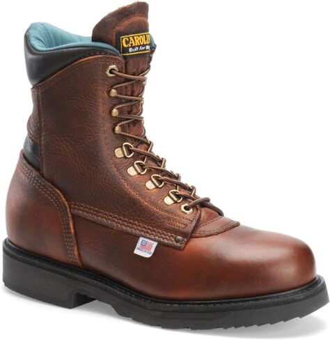 Carolina Men's 1809 Sarge Hi 8Steel Toe Work Boot Brown 9.5 D in Saudi Arabia