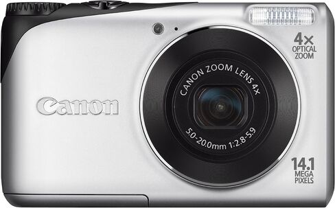 Canon Powershot A2200 14.1 MP Digital Camera with 4x Optical Zoom (Black) (Renewed) in Saudi Arabia