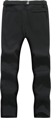 MOERDENG Women's Insulated Snow Ski Pants Waterproof Softshell Pants Fleece Lined Winter Warm Hiking Pants in Saudi Arabia