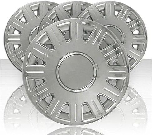 Set of Four 16' Chrome/Silver Hubcap Wheel Covers for Ford Crown Victoria 03-08 in Saudi Arabia
