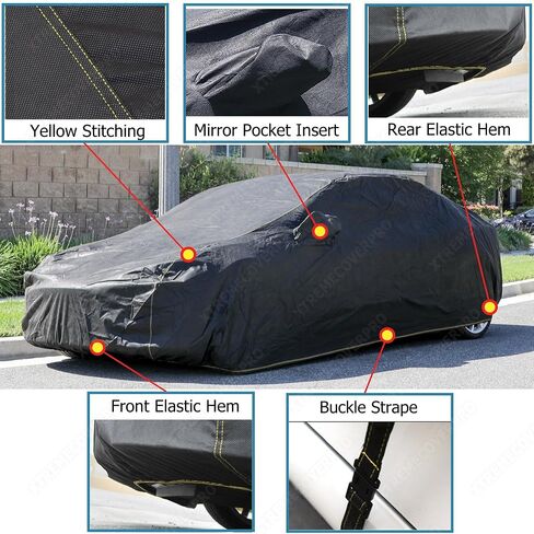 Car Cover fits 2024 2025 Toyota Crown Signia XTREMECOVERPRO PRO Series Grey in Saudi Arabia