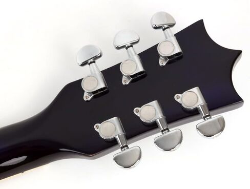 FSG-60 Solid Body Full Size Canadian Maple Neck Genuine Rosewood Fretboard Fingerboard Mahoghany Body Electric Guitar (Flame Maple Purple) in Saudi Arabia