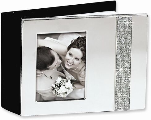 Solid Nickel-Plated (Holds 80-4X6 Photos) Glitter Photo Album in Saudi Arabia