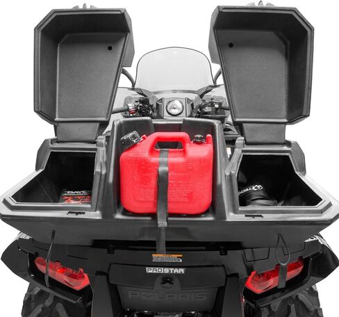 Kimpex 358482 Outback Trunk Rear, Black, 89 Liter in Kuwait