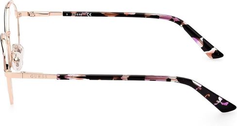 Guess GU8273 028 shiny rose gold 47/17/135 TEEN Eyewear Frame in Saudi Arabia