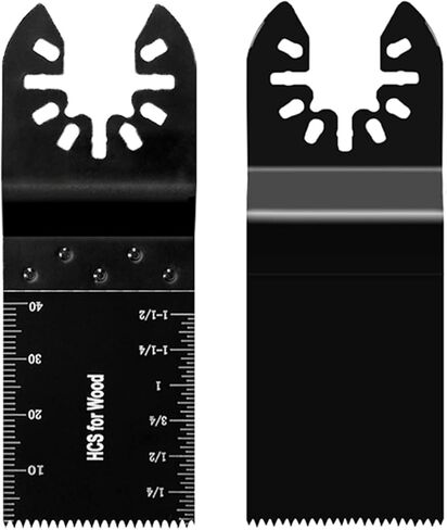 55 قطعة من شفرات المنشار الخشبية العالمية المتأرجحة متعددة المهام سريعة الإصدار تناسب كابل ديوالت بورتر بلاك آند ديكر روكويل ريدجيد ريوبي ميلووكي شيكاغو كرافتسمان in Kuwait