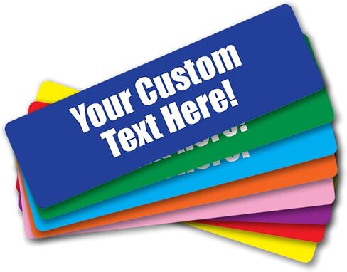 Funny Bumper Stickers Custom Car Decals - Create Your Own Stickers for Car, Your Choice of Colors and Fonts - 10 x 3 inches in Saudi Arabia