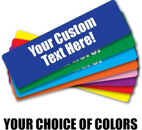 Funny Bumper Stickers Custom Car Decals - Create Your Own Stickers for Car, Your Choice of Colors and Fonts - 10 x 3 inches in Saudi Arabia