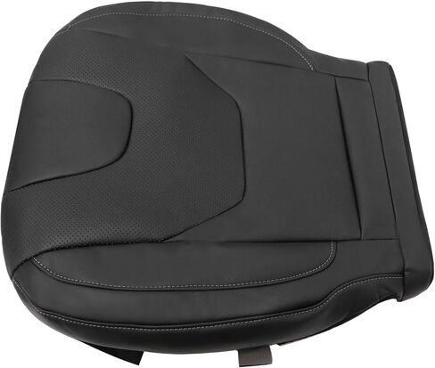 GXARTS Driver Side Bottom Lower Replacement Perforated Leather Seat Cover Black Compatible with Ford Fusion Titanium 2013 2014 2015 2016 2017 Fit for Ford Edge 2013 2014 2015 2016 2017 in Saudi Arabia