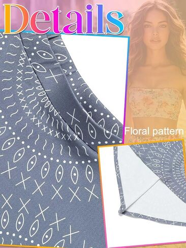 التنانير الطويلة Gorais Maxi للنساء Boho Floral High Jeist Skirt in Saudi Arabia