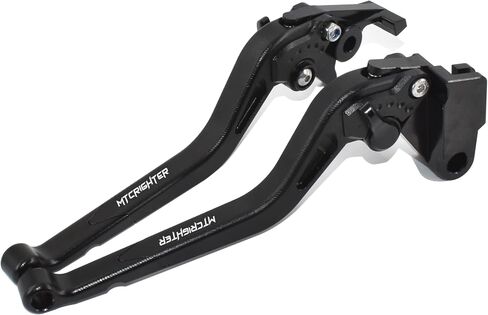 Long Size Brake Lever Clutch Lever for Triumph Scrambler 400X 2024 2025, CNC Aluminum Alloy Made (Black) in Saudi Arabia